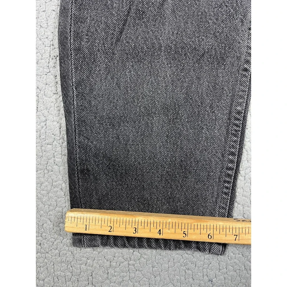 Wrangler Twenty X Jeans Mens 32‎ Black Tapered Made USA Denim Logo Western
